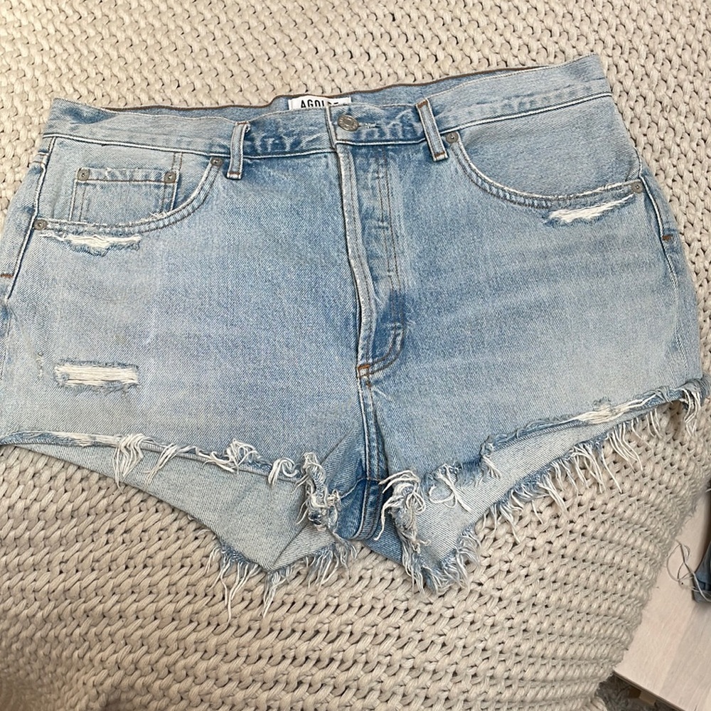 Agolde Jean shorts/ denim shorts size 32